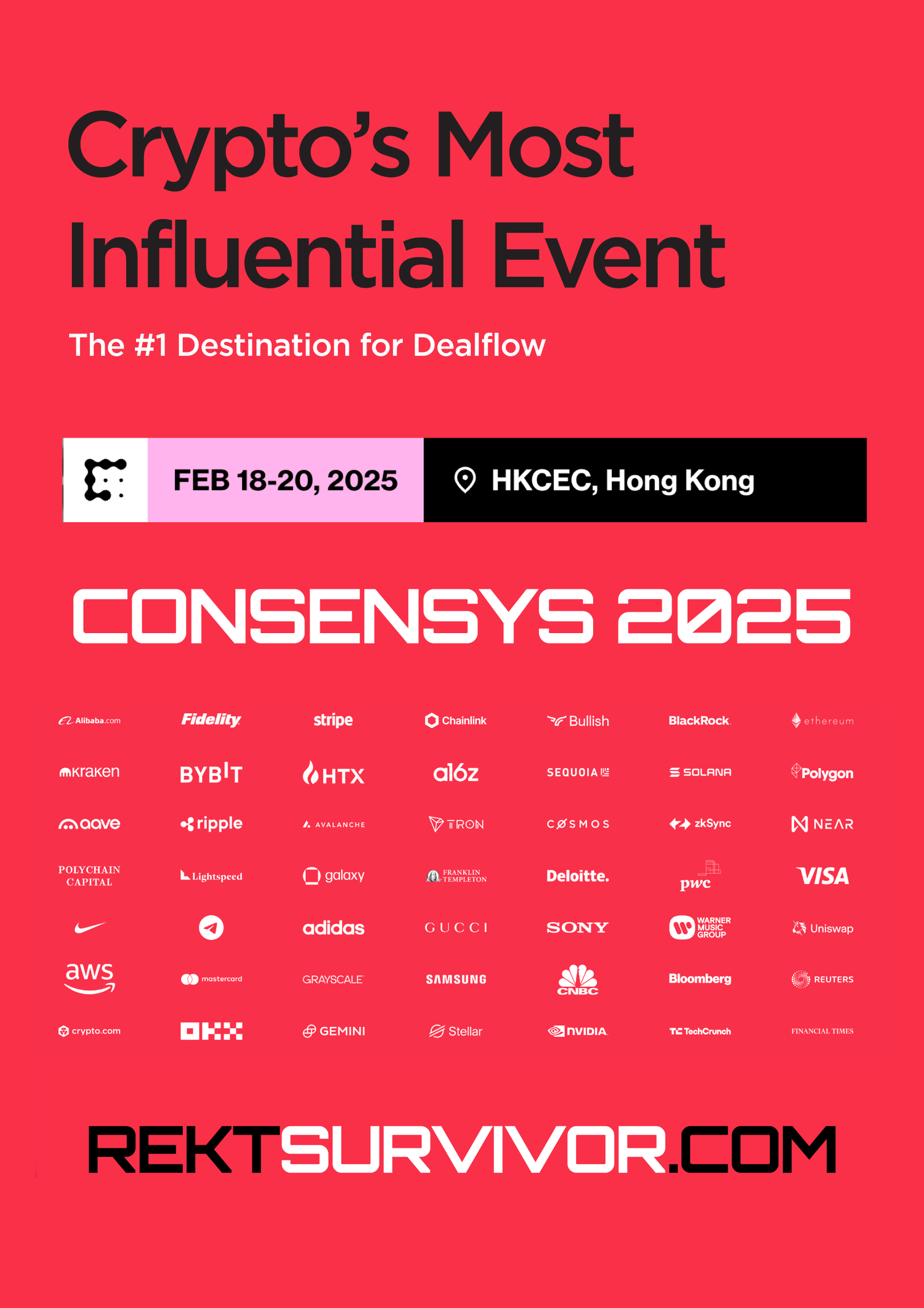 Consensys 2025 Hongkong is coming soon (18-20 Feb)